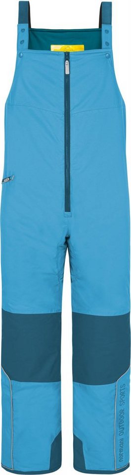 normani Schneehose Kinder Winterhose mit Hosenträgern Ulukhaktok gefütterte Skihose Thermohose Outdoorhose für Junge und Mädchen von normani
