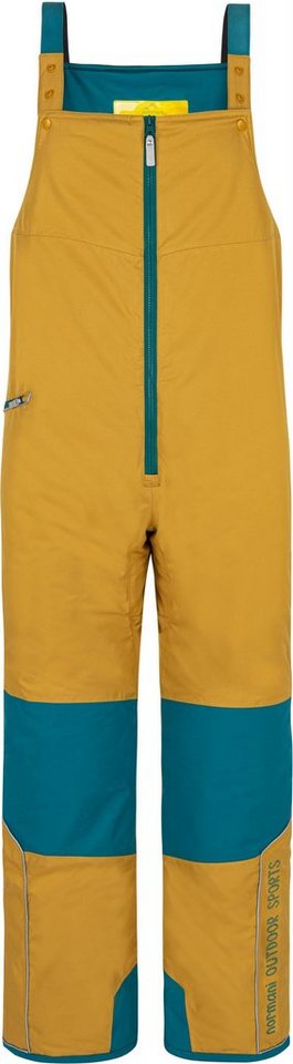 normani Schneehose Kinder Winterhose mit Hosenträgern Ulukhaktok gefütterte Skihose Thermohose Outdoorhose für Junge und Mädchen von normani