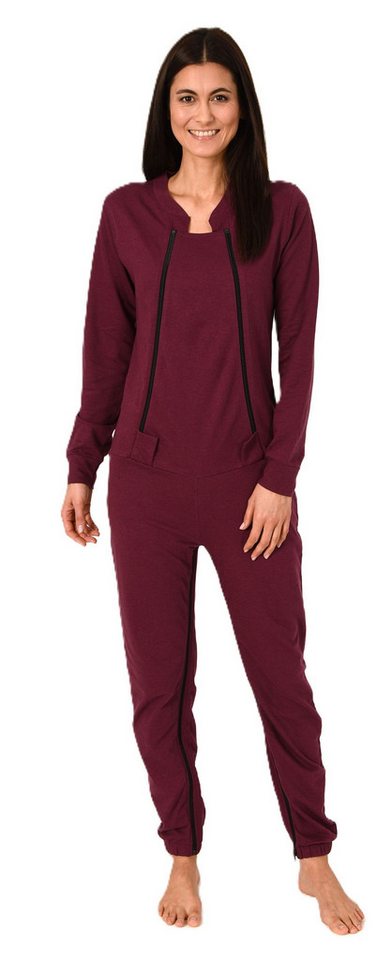 Normann Care Pyjama Damen Pflegeoverall langarm mit Reissverschluss Vorne und am Bein Normann Care Pyjama Damen Pflegeoverall langarm mit Reissverschluss Vorne und am Bein von Normann Care
