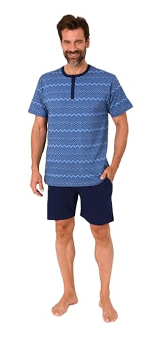 Normann Herren Kurzarm Shorty Schlafanzug Pyjama in eleganten Design - auch in Übergröße, Farbe:Marine, Größe:56 Normann Herren Kurzarm Shorty Schlafanzug Pyjama in eleganten Design - auch in Übergröße, Farbe:Marine, Größe:56 von Normann