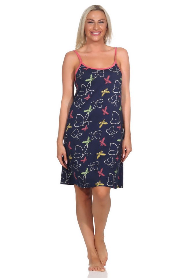 Normann Nachthemd Normann Damen Spaghetti Nachthemd Negligé - auch in Übergrößen von Normann