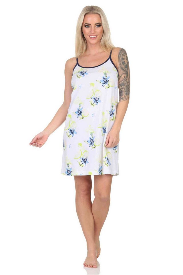 Normann Nachthemd Normann Damen Spaghetti Nachthemd Negligé - auch in Übergrößen von Normann