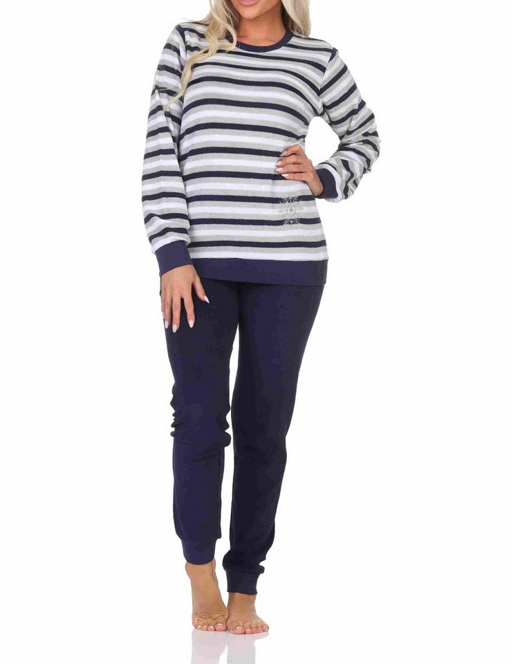 Normann Pyjama 3 Damen Frottee Pyjama von NORMANN für 60 EUR (20 € /St) von Normann