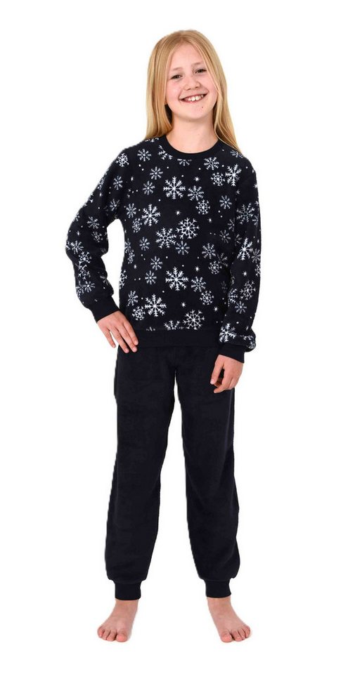 Normann Pyjama Kuschelig warmer Mädchen Schlafanzug Pyjama aus Coralfleece Normann Pyjama Kuschelig warmer Mädchen Schlafanzug Pyjama aus Coralfleece von Normann