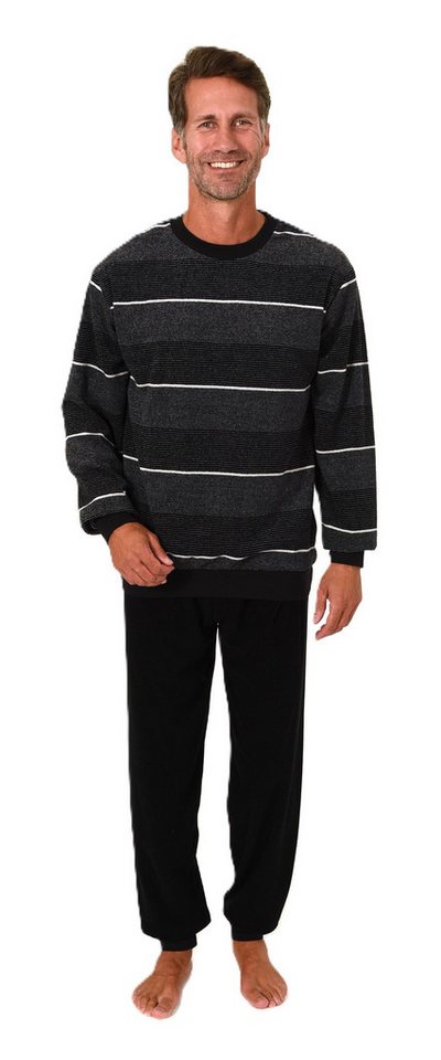 Normann Pyjama Normann Herren Frottee Schlafanzug Streifenlook – auch in Übergröße Normann Pyjama Normann Herren Frottee Schlafanzug Streifenlook – auch in Übergröße von Normann