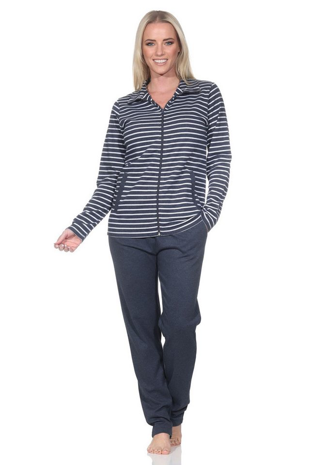 Normann Relaxanzug Normann Damen Hausanzug / Freizeitanzug in Kuschel Interlock Qualität von Normann