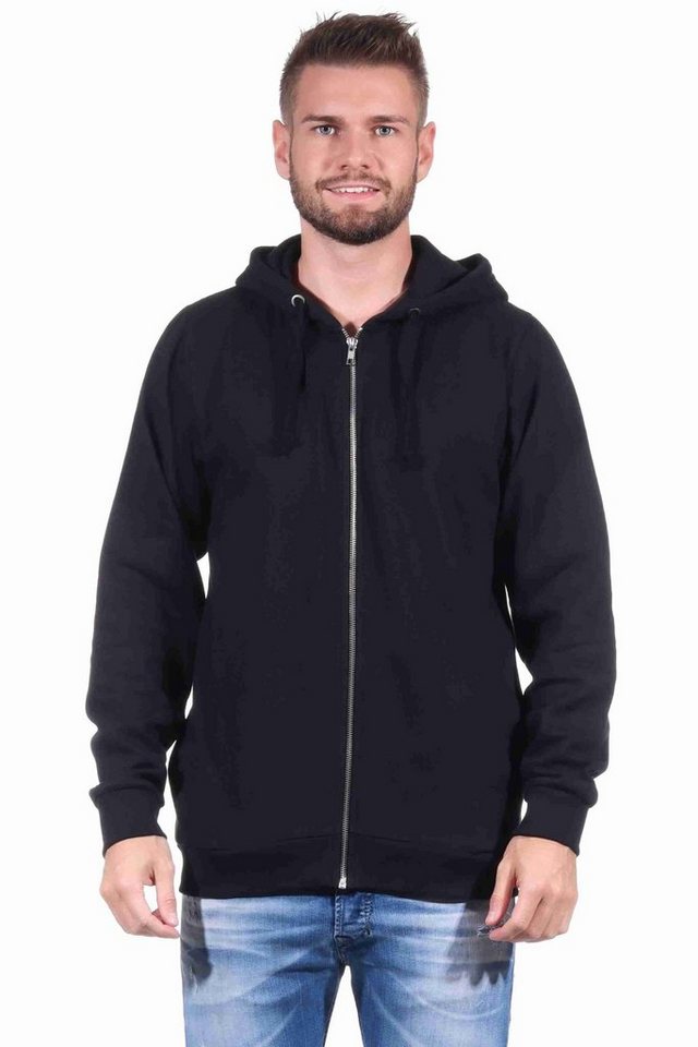 Normann Relaxanzug Herren Jacke mit Kapuze für Hausanzug, Sportanzug Oberteil von Normann