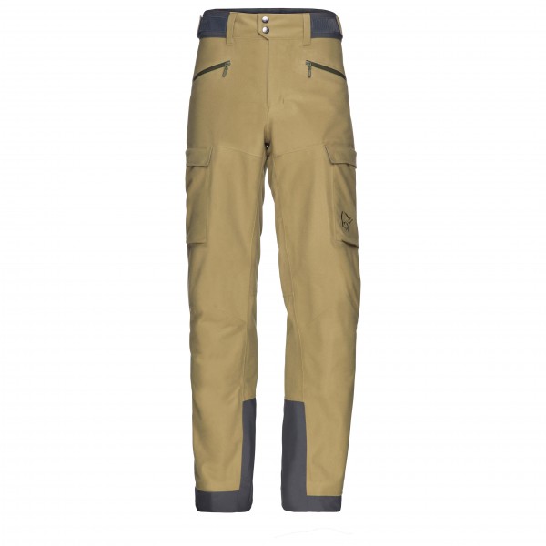 Norrøna - Kvinnherad GORE-TEX Pants - Regenhose Gr L;M;S;XL beige;oliv von Norrøna