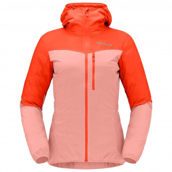 Norrøna - Women's Falketind Aero60 Hood - Windjacke Gr S rosa/rot von Norrøna