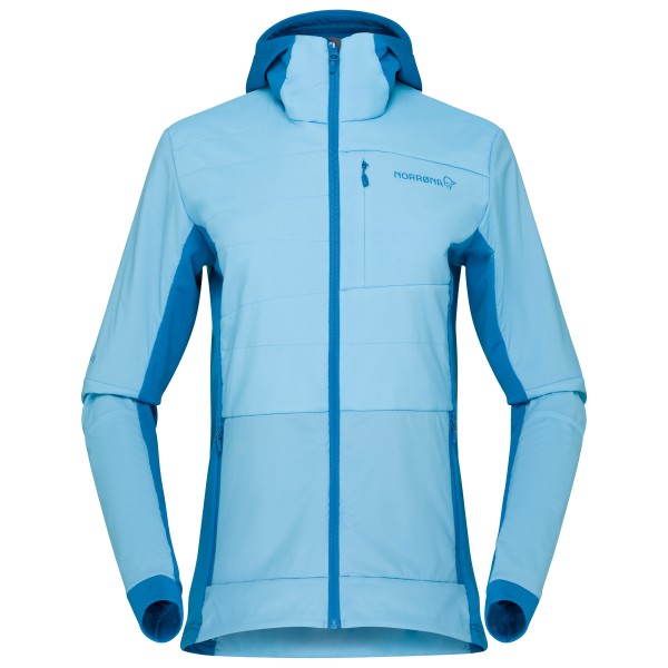 Norrøna - Women's Falketind Alpha90 Insulated Zip Hood - Kunstfaserjacke Gr XS blau von Norrøna