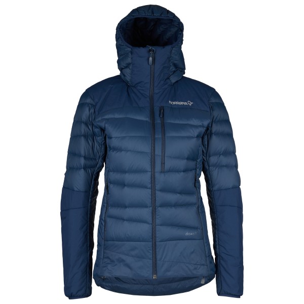 Norrøna - Women's Falketind Down750 Hood - Daunenjacke Gr L blau von Norrøna