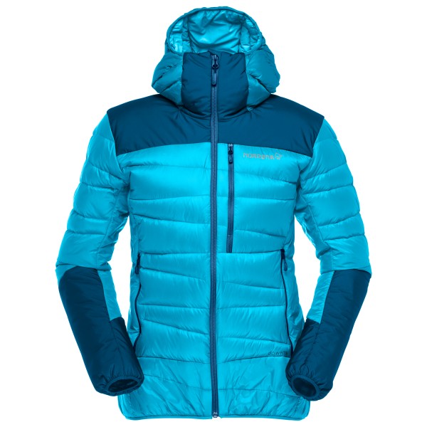 Norrøna - Women's Falketind Down750 Hood - Daunenjacke Gr L blau von Norrøna