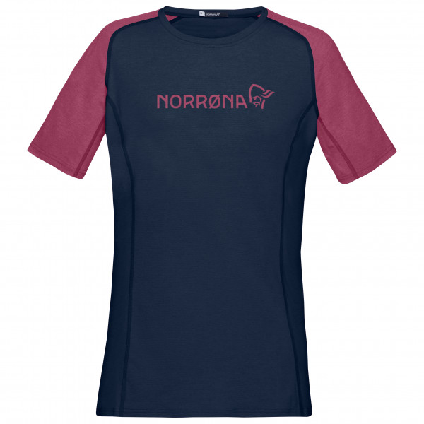 Norrøna - Women's Fjørå Equaliser Lightweight T-Shirt - Radtrikot Gr S blau von Norrøna