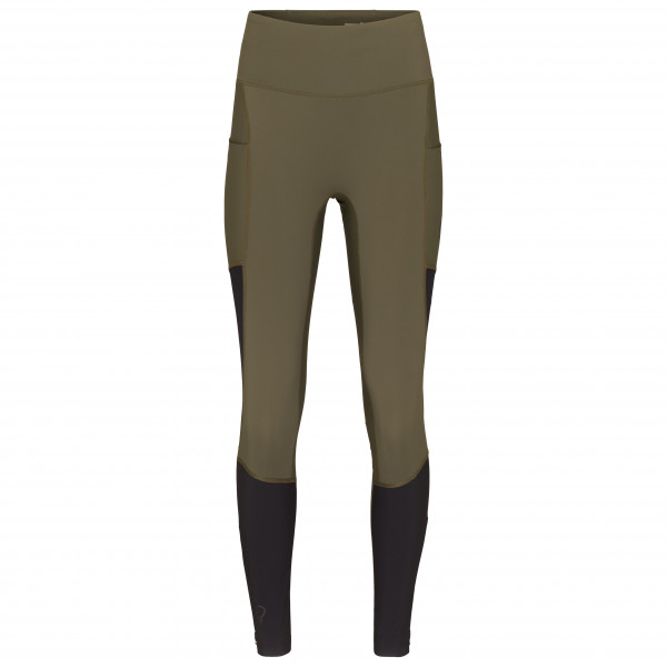 Norrøna - Women's Senja Equaliser Stretch Tights - Lauftights Gr M oliv von Norrøna