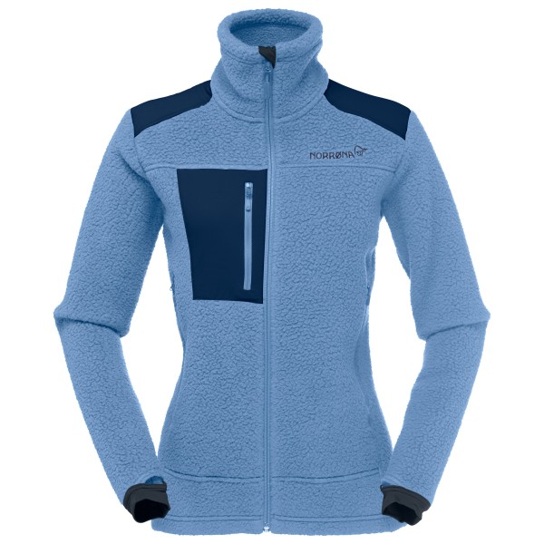 Norrøna - Women's Trollveggen Thermal Pro Jacket - Fleecejacke Gr L;M;S;XL;XS blau;grau von Norrøna