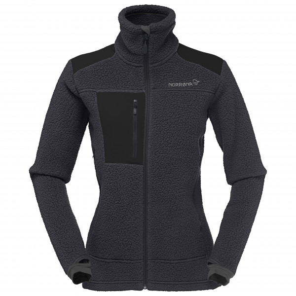 Norrøna - Women's Trollveggen Thermal Pro Jacket - Fleecejacke Gr L grau von Norrøna