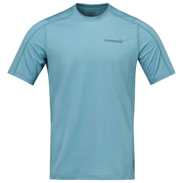 Norrøna - Falketind EqualiserUll T-Shirt - Merinoshirt Gr S trooper von Norrøna