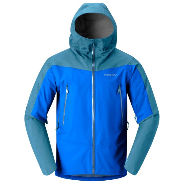 Norrøna - Falketind GORE-TEX Jacket - Regenjacke Gr L blau von Norrøna