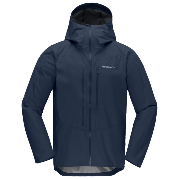 Norrøna - Falketind GORE-TEX Paclite Jacket - Regenjacke Gr M blau von Norrøna