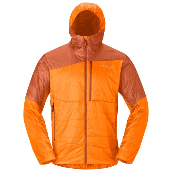 Norrøna - Falketind Thermo40 Hood - Kunstfaserjacke Gr S orange von Norrøna