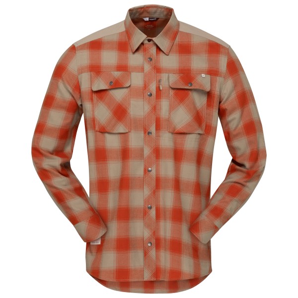 Norrøna - Femund Flannel Shirt - Hemd Gr L;M;S;XL braun;oliv von Norrøna