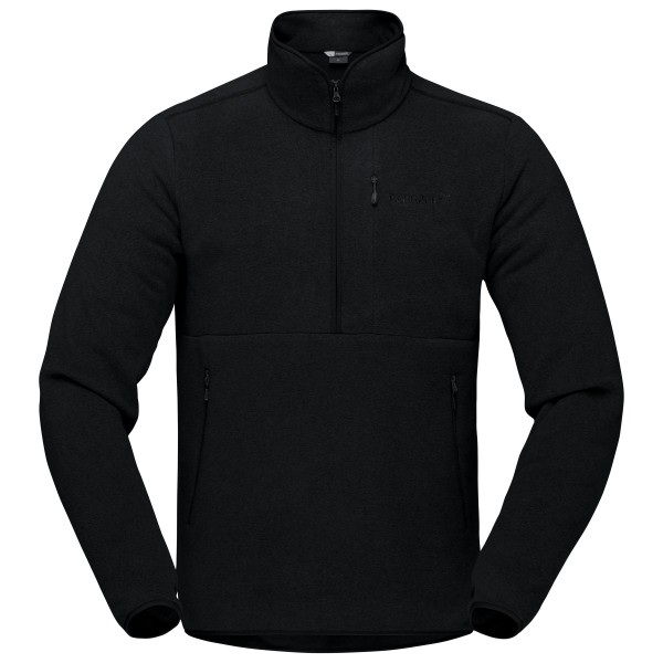 Norrøna - Femund Warm2 Halfzip - Fleecepullover Gr L schwarz von Norrøna