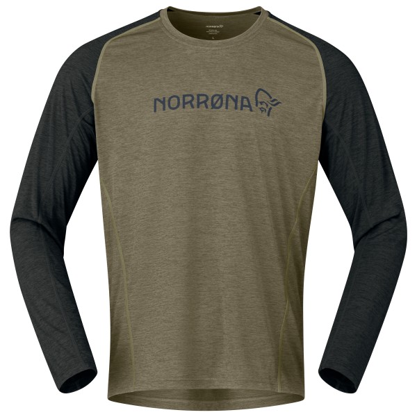 Norrøna - Fjørå Equaliser Lightweight Long Sleeve - Radtrikot Gr L oliv Norrøna - Fjørå Equaliser Lightweight Long Sleeve - Radtrikot Gr L oliv von Norrøna