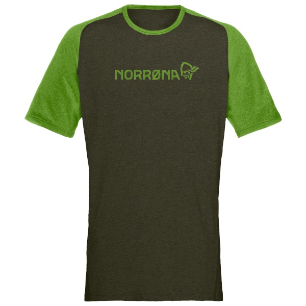 Norrøna - Fjørå Equaliser Lightweight T-Shirt - Radtrikot Gr S oliv von Norrøna