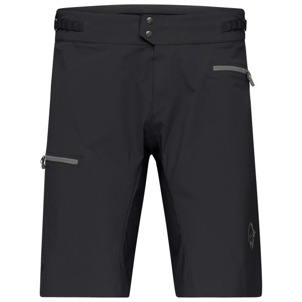 Norrøna - Fjørå Flex1 Light Shorts - Radhose Gr XL schwarz von Norrøna