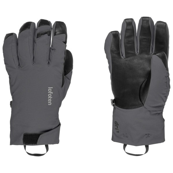 Norrøna - Lofoten Dri1 Primaloft170 Short Gloves - Handschuhe Gr M grau von Norrøna