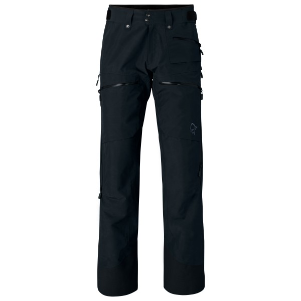 Norrøna - Lofoten GORE-TEX Insulated Pants - Skihose Gr L schwarz von Norrøna