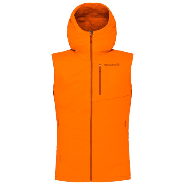 Norrøna - Lyngen Alpha90 Vest - Fleeceweste Gr L orange von Norrøna