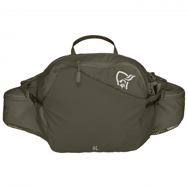Norrøna - Norrøna 6L Hip Pack - Hüfttasche oliv/braun Norrøna - Norrøna 6L Hip Pack - Hüfttasche oliv/braun von Norrøna