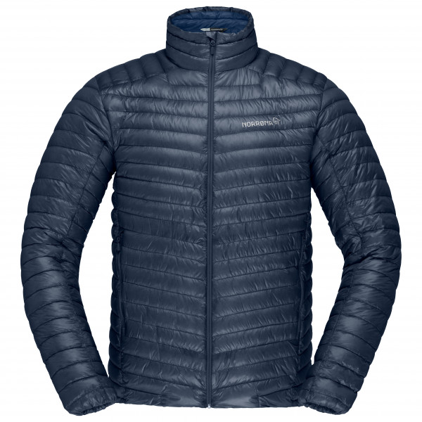 Norrøna - Trollveggen Superlight Down850 Jacket - Daunenjacke Gr L blau von Norrøna