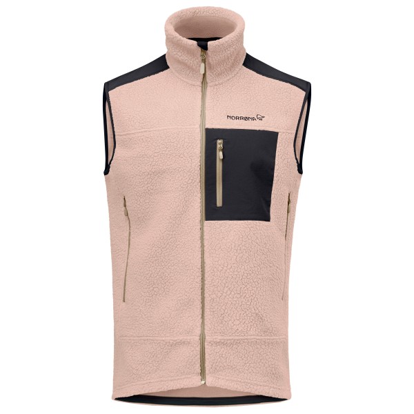 Norrøna - Trollveggen Warm3 Vest - Fleeceweste Gr M rosa von Norrøna
