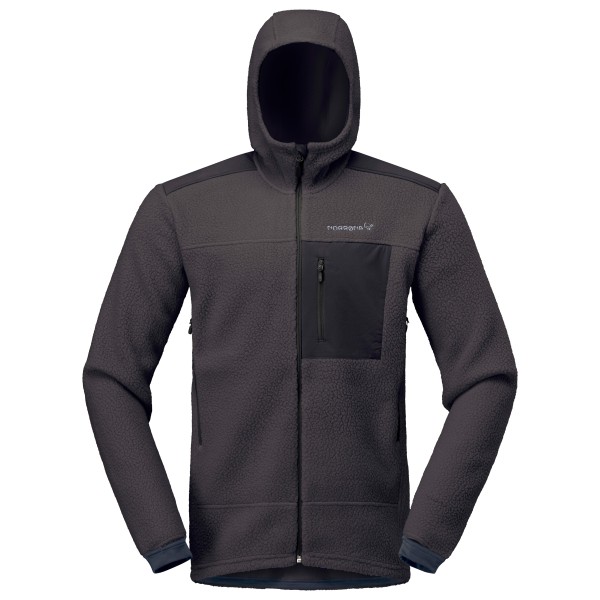 Norrøna - Trollveggen Warm3 Zip Hood - Fleecejacke Gr M grau von Norrøna