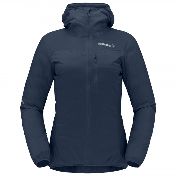 Norrøna - Women's Falketind Aero60 Hood - Windjacke Gr L blau von Norrøna