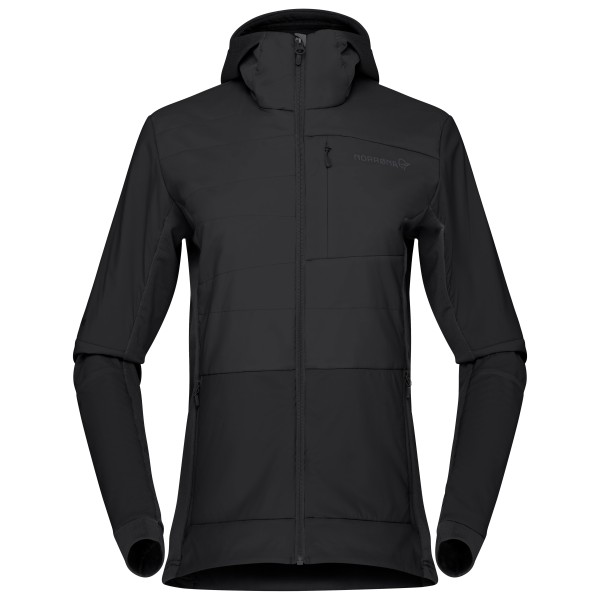 Norrøna - Women's Falketind Alpha90 Insulated Zip Hood - Kunstfaserjacke Gr M schwarz von Norrøna