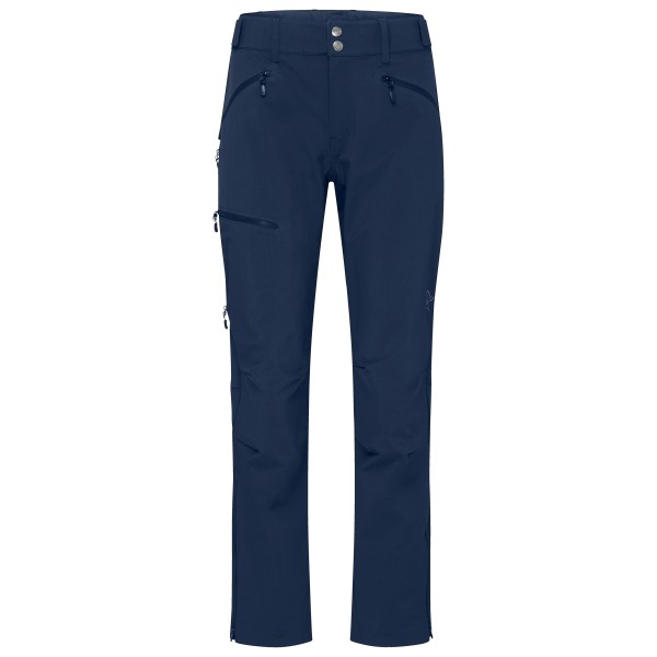 Norrøna - Women's Falketind Flex1 Pants Short - Trekkinghose Gr L blau von Norrøna