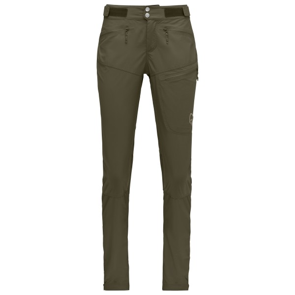 Norrøna - Women's Femund Flex1 Lightweight Pants - Trekkinghose Gr L;M blau;braun/oliv von Norrøna