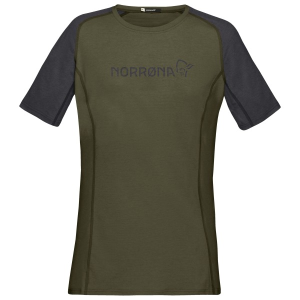 Norrøna - Women's Fjørå Equaliser Lightweight T-Shirt - Radtrikot Gr S oliv von Norrøna