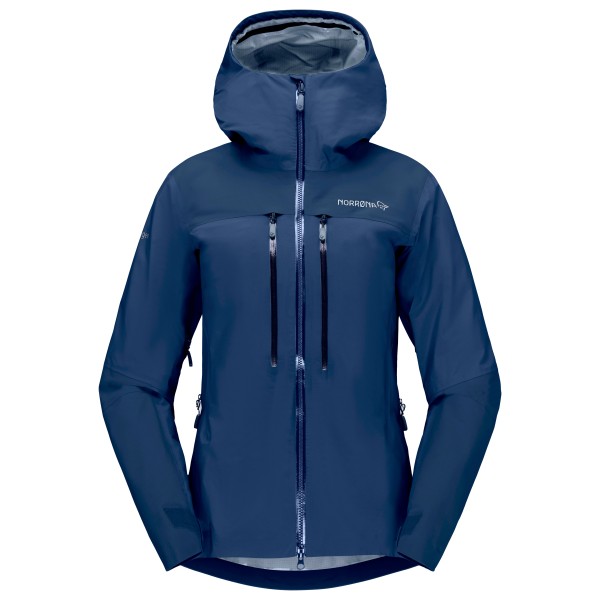 Norrøna - Women's Trollveggen GORE-TEX Pro Light Jacket - Regenjacke Gr M blau von Norrøna