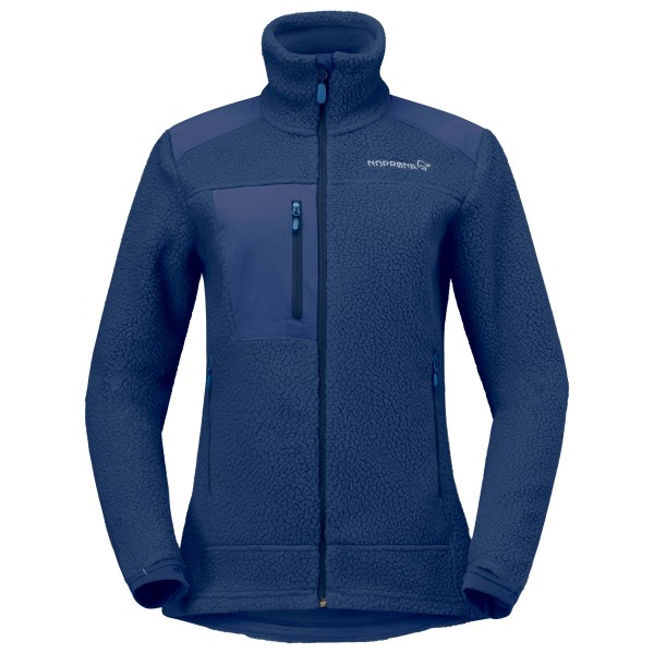 Norrøna - Women's Trollveggen Warm3 Jacket - Fleecejacke Gr L blau von Norrøna