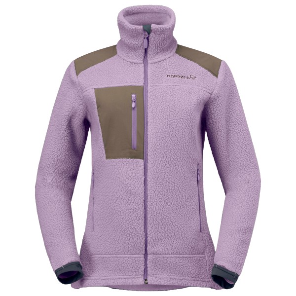 Norrøna - Women's Trollveggen Warm3 Jacket - Fleecejacke Gr L rosa von Norrøna
