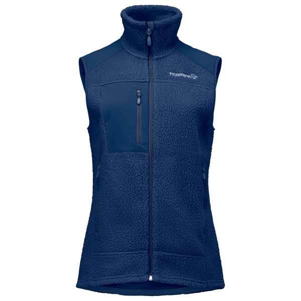 Norrøna - Women's Trollveggen Warm3 Vest - Fleeceweste Gr M blau von Norrøna