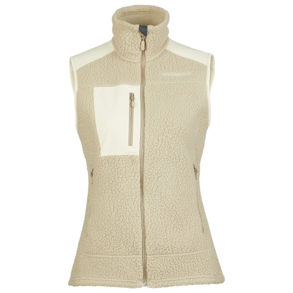 Norrøna - Women's Trollveggen Warm3 Vest - Fleeceweste Gr M beige von Norrøna