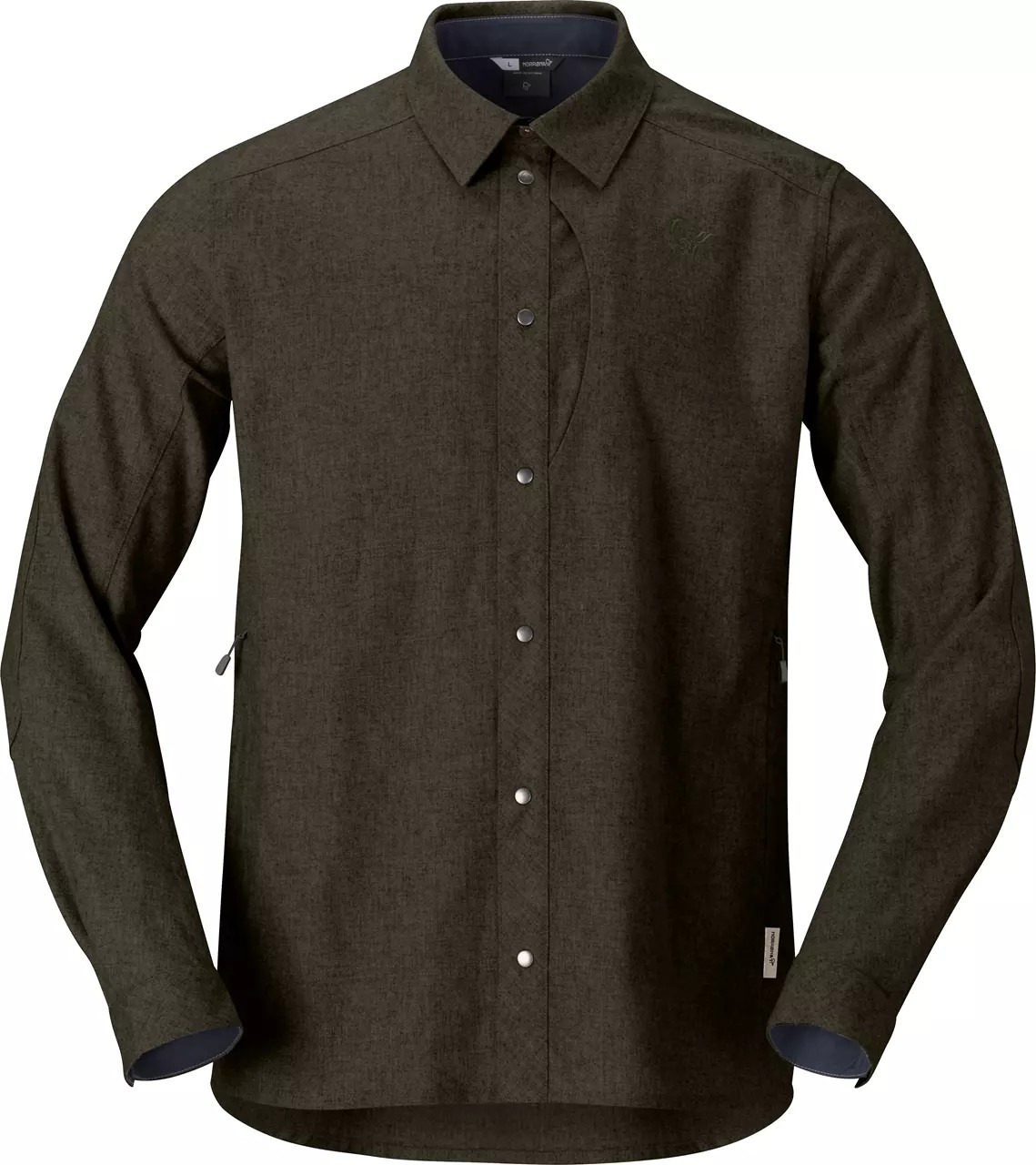 tamok wool plain Shirt Men von Norrøna