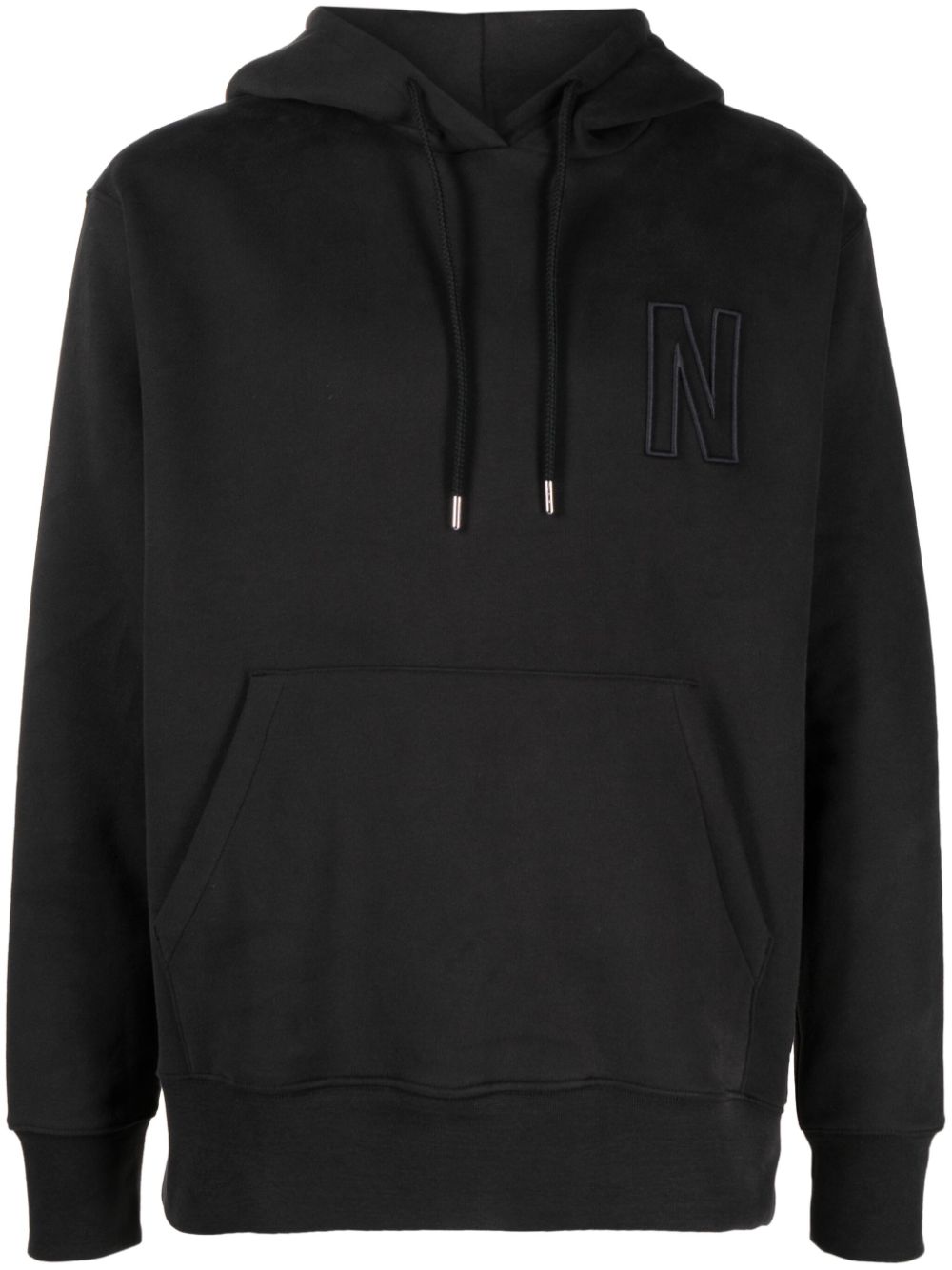 Norse Projects Arne Hoodie aus Bio-Baumwolle - Schwarz von Norse Projects