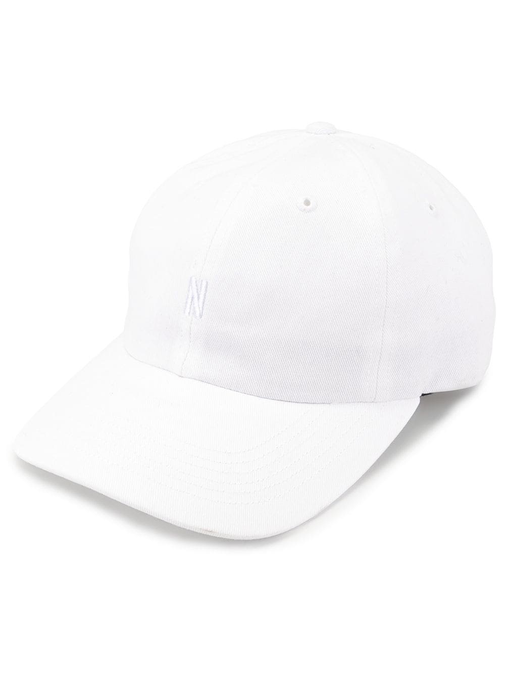 Norse Projects Baseballkappe mit Logo - Weiß von Norse Projects