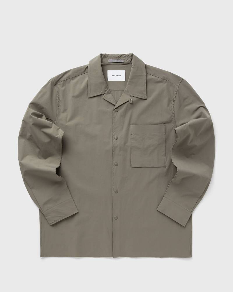 Norse Projects Carsten Travel Light Shirt LS men Longsleeves grey in Größe:M von Norse Projects